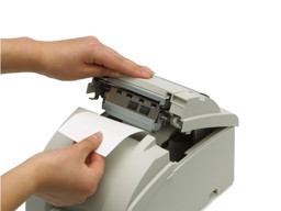 Show details for Cash register roll 76mm / 50m (Ø 70mm), core 12mm. Picture of Cash register roll 76mm / 50m (Ø 70mm), core 12mm.