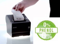 Show details for thermopaper rolls 80mm / 80m (Ø 80mm) core 12mm, phenolfree ! Picture of thermopaper rolls 80mm / 80m (Ø 80mm) core 12mm, phenolfree !