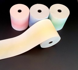 Vedere dettagli per Rotolo termico giallo 80mm / 80m (Ø 80mm) nucleo 12mm senza fenolo! Immagine di Rotolo termico giallo 80mm / 80m (Ø 80mm) nucleo 12mm senza fenolo!