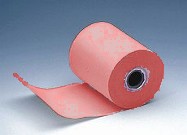 Vedere dettagli per Rotolo per registratore di cassa, rosso 76mm/60m (Ø 80mm), nucleo 12mm Immagine di Rotolo per registratore di cassa, rosso 76mm/60m (Ø 80mm), nucleo 12mm