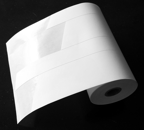 Image de Rouleau d'étiquettes directes thermiques 110mm / 12m (Ø 52mm) Noyau de 12mm